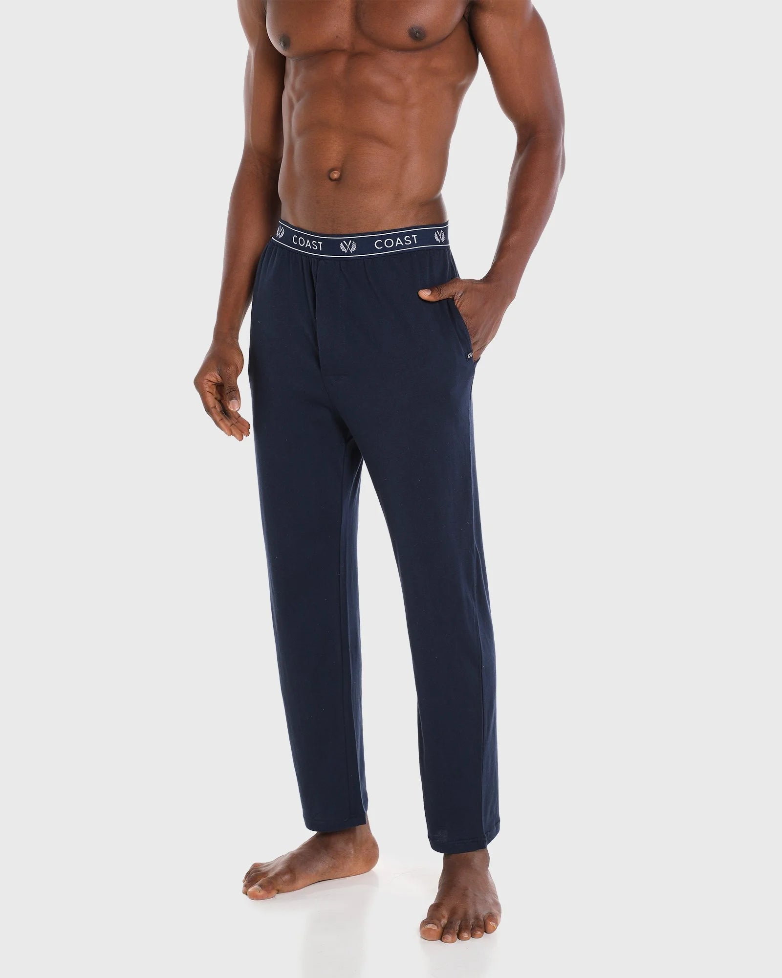 Coast Essential Knit Mens Lounge Pant — Cotton Wool | Womens And Mens Fashion |