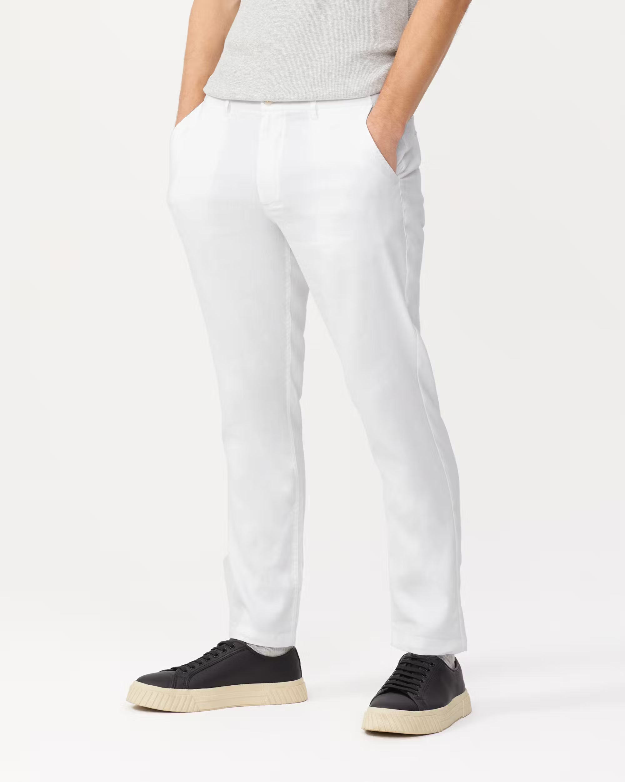 Linen Stretch Twill Trouser I Men's Casualwear I